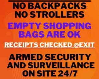 No Purses Ful Time Security