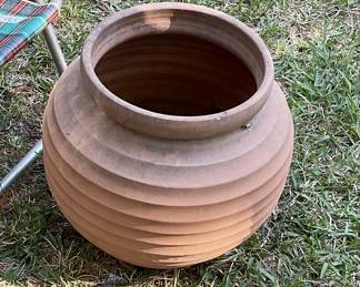 Terra cotta pot from attic