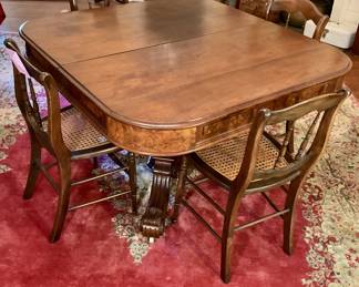 Dining table with no leaves