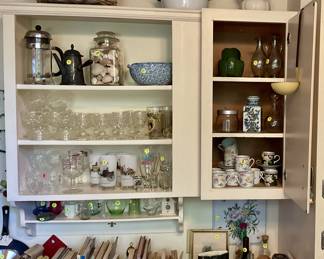 Cook books and dishes