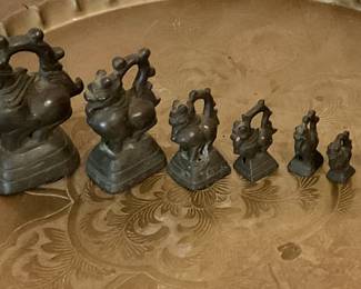Opium weights from Tibet 