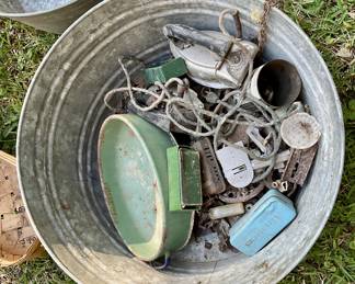 Old singer sewing machine parts