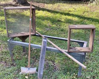 Sifters and table base