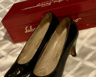 Ferragamo heels 7 aaaa