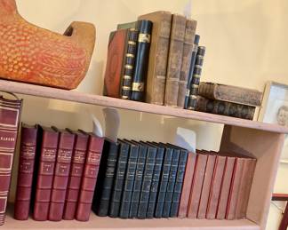 Sets of antique books