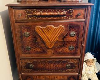 1930's chest (matches 1930's mirrored vanity and bed)...