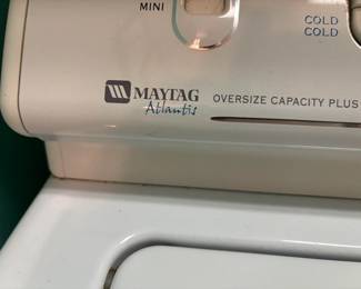 Maytag Atlantis washer and dryer Detail)...