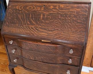 Serpentine Drawer Desk