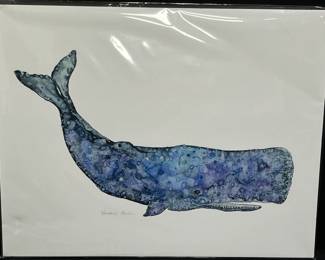 Valerie Paul Sperm Whale Print