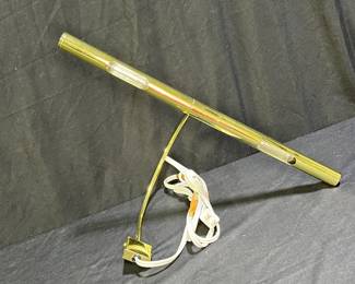 Large Slim Brass Art Accent Light