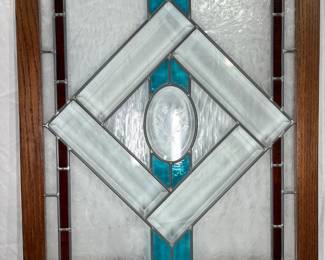  Large Stained Glass Window Wall Hanging
