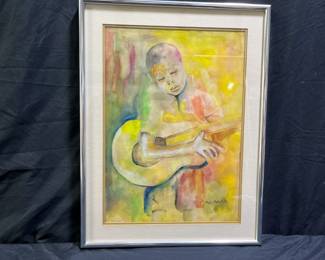 Bright Watercolor by Thabo Mothindi 1974
