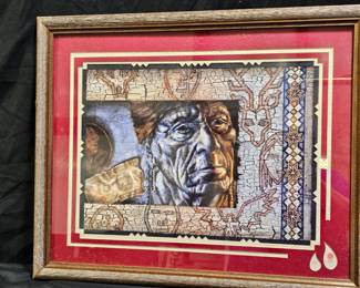1998 Print "They Moved Them" by David Behrens