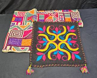 Handmade & Stitched Table Runners & Pillow Cover