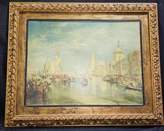 Reproduction Joseph M.W. Turner Oil on Canvas