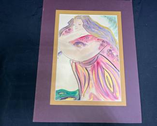 Pastel "Contemplation of Life" by Loralee Scherer