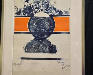 Signed Clinton Adams Oracle Lithograph 2/50