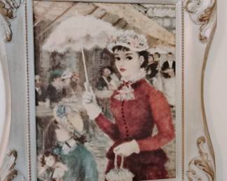 Vintage MCM Cherry Huldah Print 