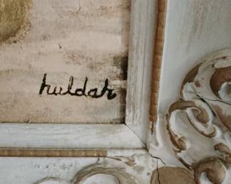 Vintage MCM Cherry Huldah Print 