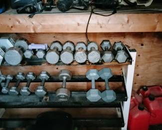 Weights & Rack 