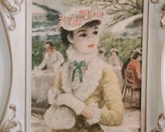  Vintage MCM Cherry Huldah Print 