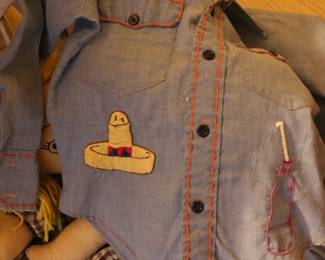 Vintage Child's Cowboy Shirt