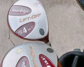 Golf Clubs in Calloway Bag