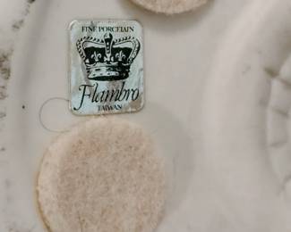 Vintage Flambro Porcelain Owl