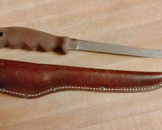 Vintage Buck Fishing Filet Knife #123