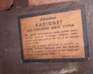 Antique Sears Silvertone Radio & Shortwave