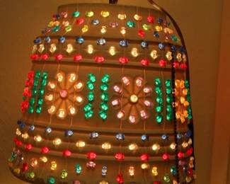 Vintage Lawnware Space Age Hanging Lamp