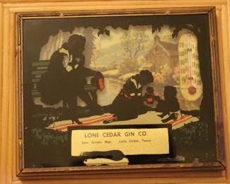 Antique Advertising Thermometer