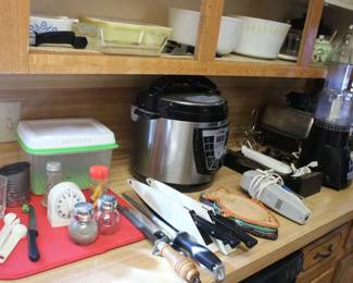 Henckels Knife & Sharpening Steel, Power Pressure Cooker XL, Kitchenware