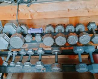 Free Weight & Stand Set