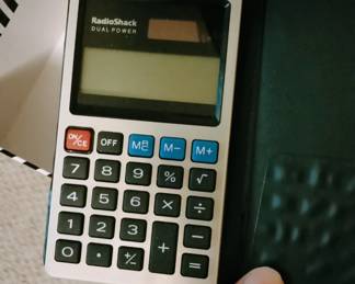 Vintage Radio Shack Calculator