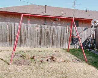 Metal Swing Set Frame