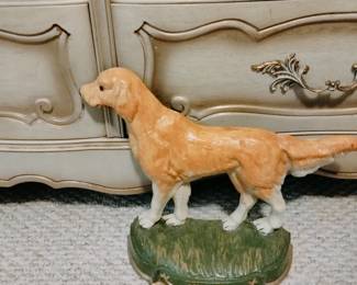Vintage Dog Doorstop