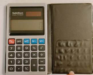 Vintage Radio Shack Calculator 