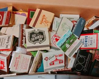 Vintage Advertising Matches