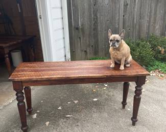 Consul table. 60x20.5x31h. $175