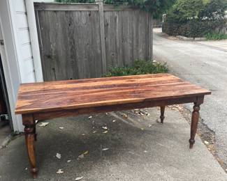 Crate & Barrel Dining Table. 82x38x31 H. $375