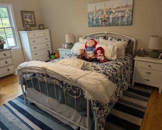 New price bed $200     mattress $100