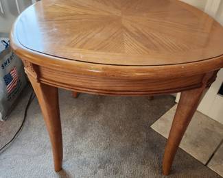 Contemporary Round Side Table.