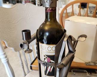 A creative wine holder!
