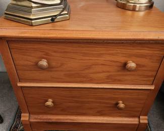2 Bed Side Dresser Cabinets by Thomasville.