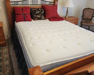 Queen Headboard - Queen Mattress