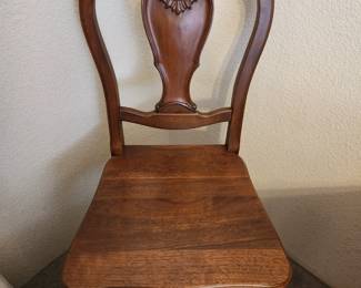 Vintage Chair with Detail.