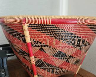 Vintage Tribal Basket