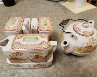 Brown and Richie Oriental Gardens Set