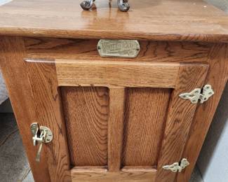 'White Clad' Simmons Hardware Co. Cabinet.